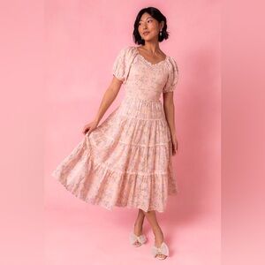 Ivy City co. Tea party midi dress plus size women’s 4X